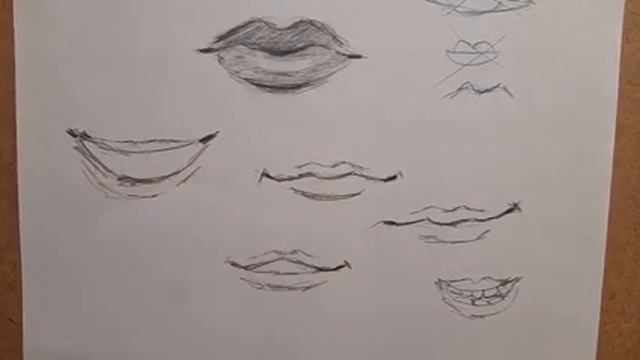 КАК РИСОВАТЬ ГУБЫ 2 ЧАСТЬ/Лучшая схема смотреть онлайн