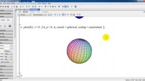 Графика в системе Maple