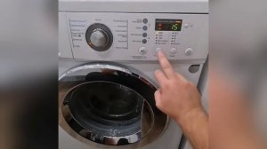 Как включить слив на стиральных машинах LG.mp4