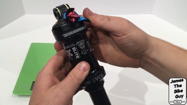 FOX Float Performance Elite DPS Rear Shock Review, Actual weight and Close Look
