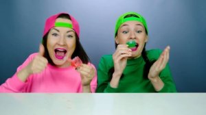 Розовая или Зеленая Еда? Челлендж от Пико Поки