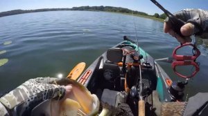 I caught my PB in a Kayak Tournament- Nimisila Reservoir, Ohio