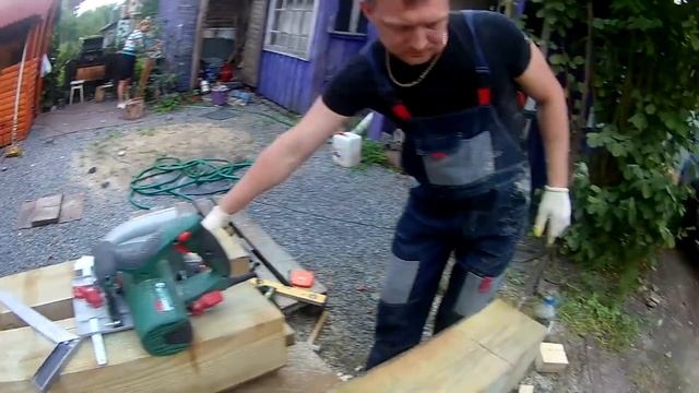 Обвязка свай брусом. Как сделать обвязку каркасного дома своими руками. смотреть онлайн