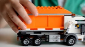 Лего сити мусоровоз. Lego City Garbage Truck 60118. Speed build