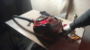 замена воздушного hepa хепа фильра в пылесосе vitek витек VT-1825 R на самодельный