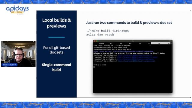 Apidays Helsinki 2023 - Docs-as-code at Atlassian: Jira API documentation By Szymon Ozimek. смотреть онлайн