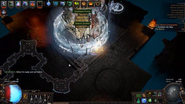 PATH OF EXILE [POE] DEATH AND TAXES UNIQUE MAP... FULL GUIDE смотреть онлайн