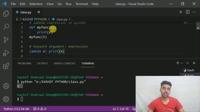 PYTHON LANGUAGE | LAMBDA AND ANONYMOUS FUNCTION | CLASS 56 | SHAN DEVELOPERS