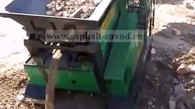 Самоходная мобильная дробилка щековая