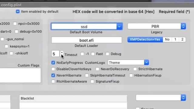 Быстрый запуск Hackintosh с таймером и без  Automatic boot Hackintosh with timer or without