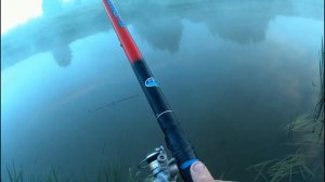 Рыбалка с ночевкой .В проводку с кормушкой.