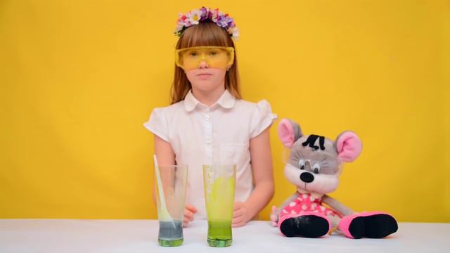 Вулкан из Цветной Пены Опыты для Детей Занимательная Химия для Детей