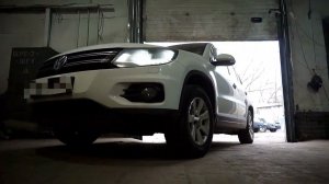 VOLKSWAGEN TIGUAN Замена катализаторов на пламегасители + прошивка Евро2