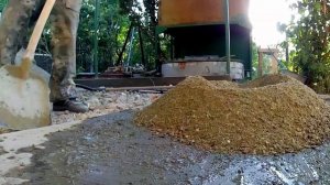Благоустройство участка. Зона отдыха и парковка авто.