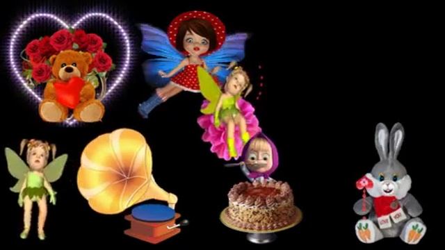 Футажи на прозрачном фоне Чудесные мультяшки смотреть онлайн