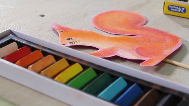 Рисование для детей | Как нарисовать белку поэтапно
