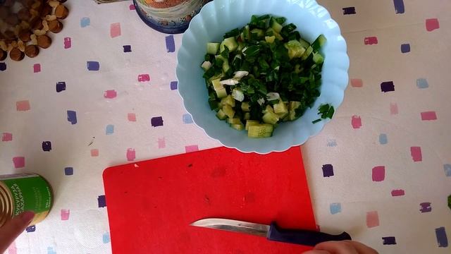 Летний салат с кукурузой смотреть онлайн