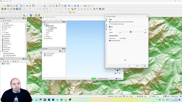 EXPORT your 3D QGIS project for the WEB: Qgis2Three.js