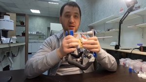 Изготовление Металлокерамической коронки (подготовка к нанесению)