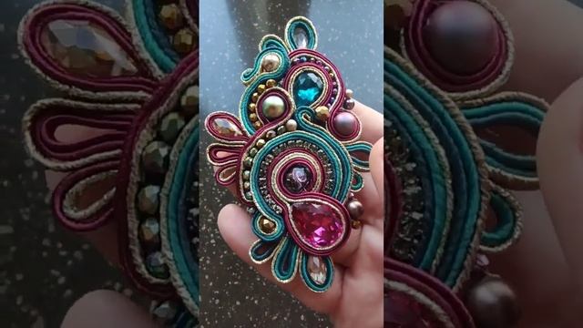 Сутажная вышивка. Научиться вышивать в сутажной технике #сутажнаявышивка