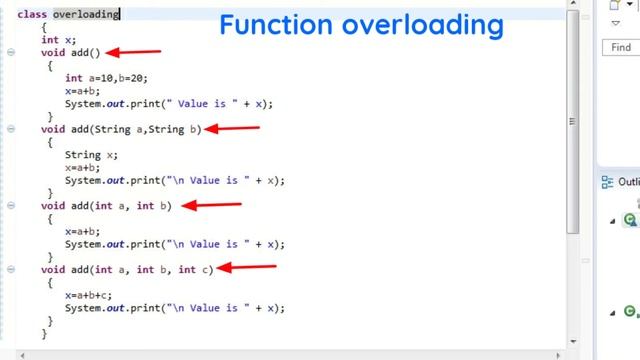 #12 Polymorphism in OOPS Concept Tamil | Compile Time Polymorphism | Function ,Operator Overloading