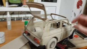 Нива 4×4 из картона своими руками