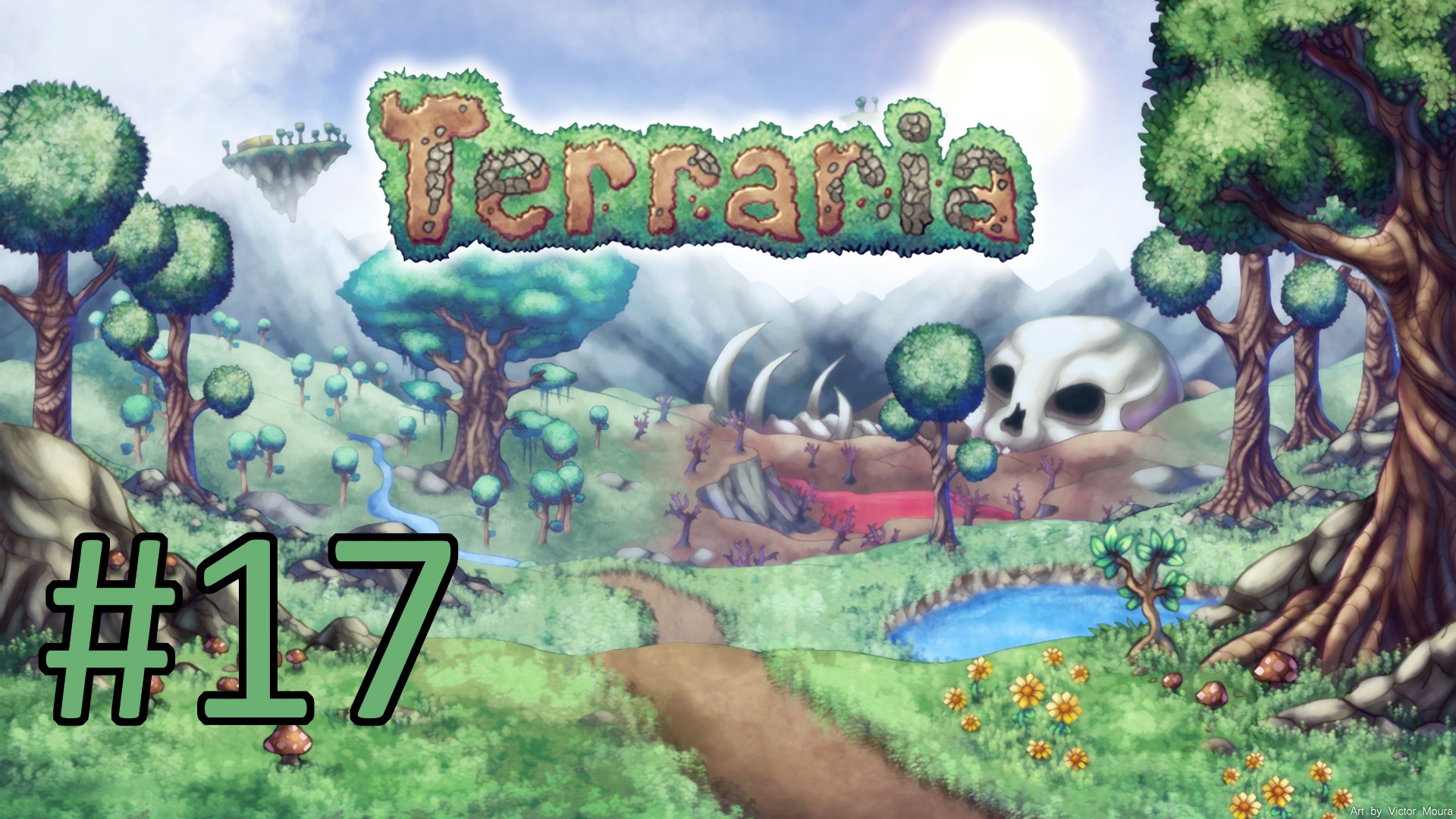 Играем в Terraria - #17. Рандомный удачный эксплоринг. Часть 1