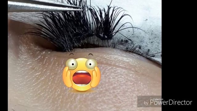 ШОК! КАК НЕ НУЖНО ДЕЛАТЬ! УЖАС!!!НАРАЩИВАНИЕ РЕСНИЦ. Комментировала и плакала(