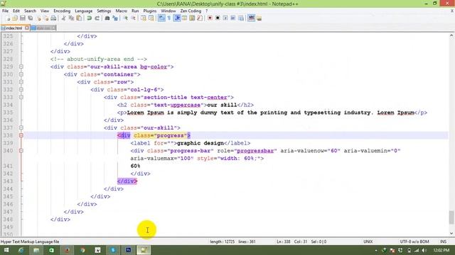 PSD to HTML With Bootstrap Class #3 ( Part 1 ) смотреть онлайн