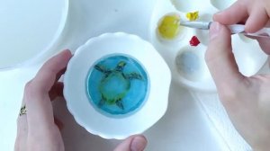 3D рыбки и черепашка в эпоксидной смоле.