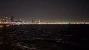 Ночной город. Баку город моря и ветров. 04.10.2022г.