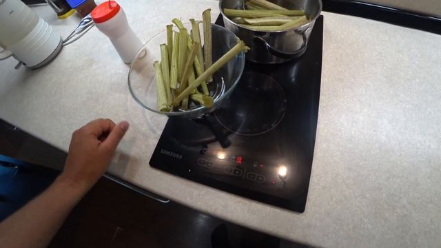 Едим траву у дома. Лопух (белокопытник японский) смотреть онлайн