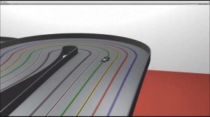 Slot-Car Simulator - WIP Video 4