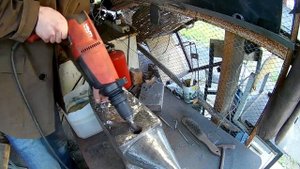 Восстановление старой наковальни часть 1
