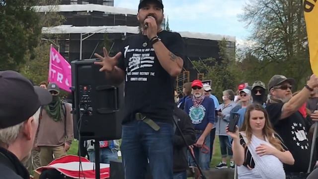 Joey Gibson Speaks at the Capital смотреть онлайн