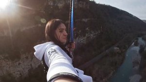 Что изменилось после прыжка с банджи 207 метров в SkyPark Sochi