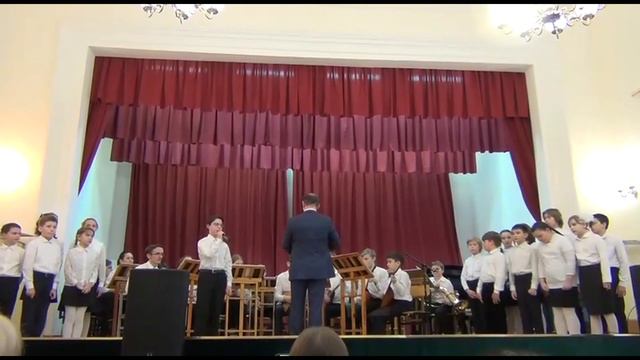 «Пусть всегда будет солнце». Концертный оркестр Ансамбля под управлением Алексея Губарева смотреть онлайн