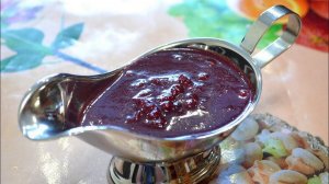 Лучший брусичный соус к мясу или рецепт как приготовить ягодный соус.