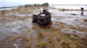 cf moto x6 в болоте