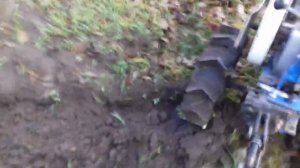 Мотоблок Нева, Осенняя вспашка.