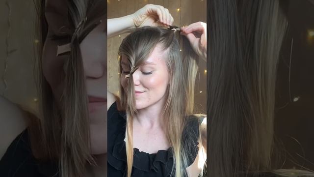 Легкая Прическа ?♀️ #лайфхаки #hairhacks #hairtutorial