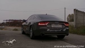 Audi A7 3.0 TFSI - Full Supersprint Exhaust