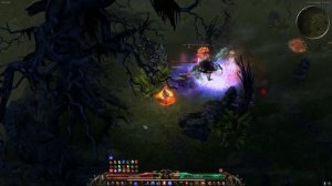 Паладин ауромант (Инквизитор и Хранитель Клятв) урон огнём, супербосс Опустошитель умов, Grim Dawn