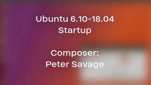 All Ubuntu Startup & Shutdown Sounds