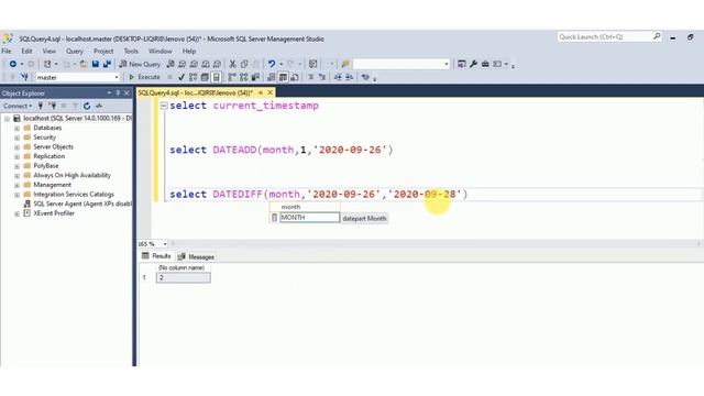 SQL SERVER DATE FUNCTION | SQL | FourceTutorial