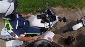 Yamaha XT225 Serow первый выезд после покупки.