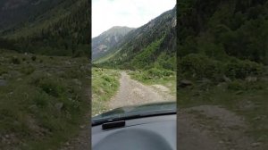 Каптива с100, 3.2 в горах (спуск)