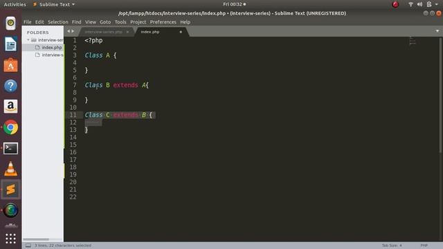 Interview Question 2022 - Q18- Multiple inheritance and multilevel inheritance
