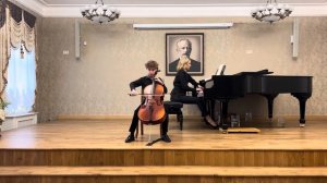 Ж. Бреваль Концерт №2 для виолончели I часть, исп. Кирилл Приходцев