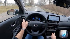NEW Hyundai Kona 2021 120 HP 0-100 POV Test Drive